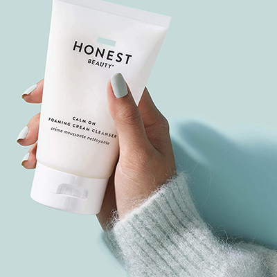 Honest Beauty Calm On Foaming Cream Cleanser