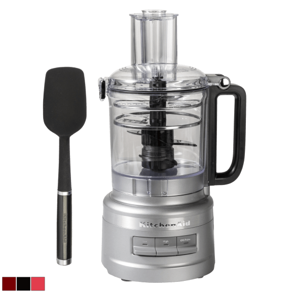 KitchenAid - 9 Cup Food Processor - Contour Silver