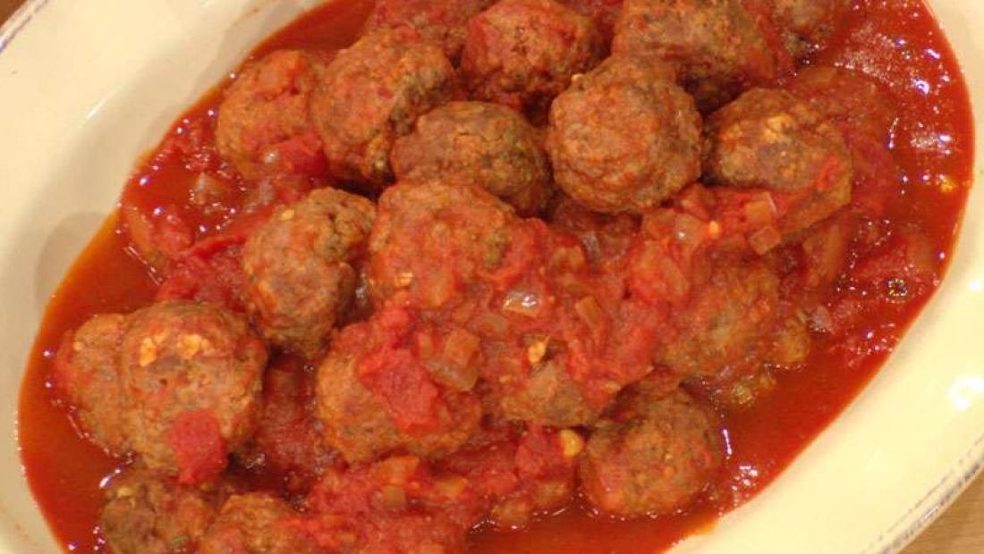 Sunday Spaghetti And Meatballs Recipe Rachael Ray Show