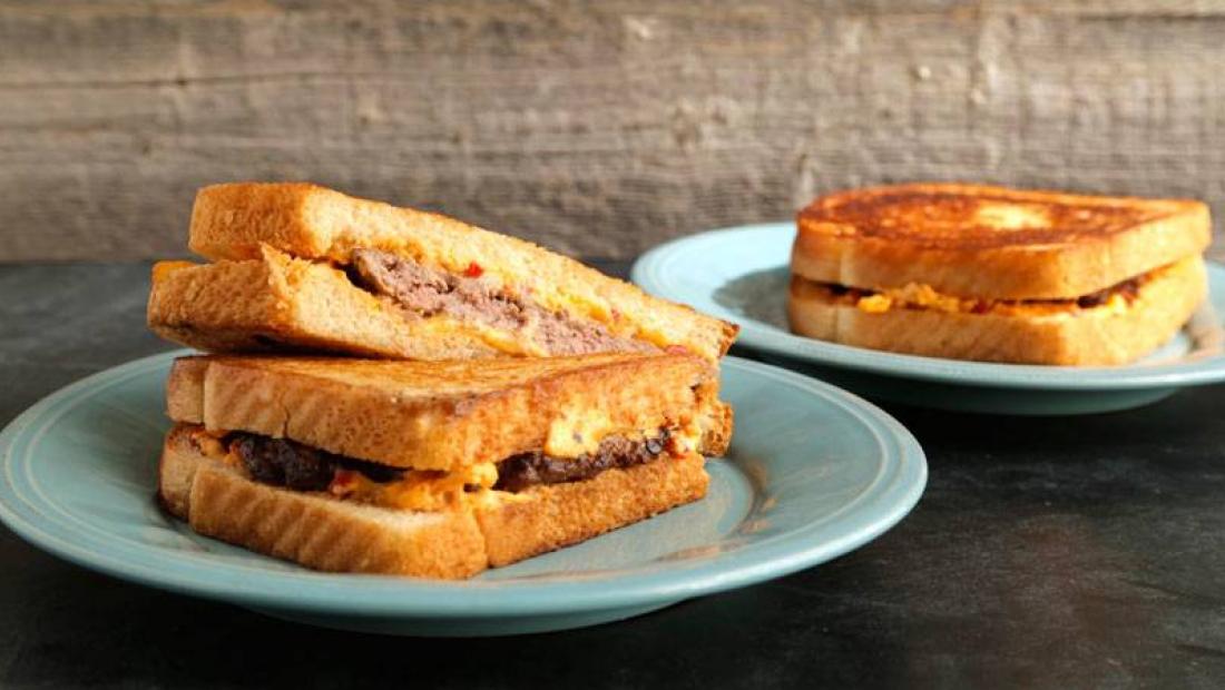 Grant S Pimento Cheese Patty Melts Rachael Ray Show