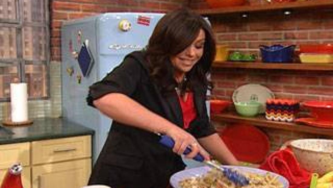 Penne With Grilled Summer Squash And Sweet Corn Recipe Rachael Ray Show