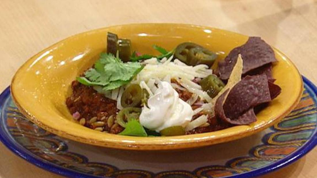 rachael ray super bowl chili