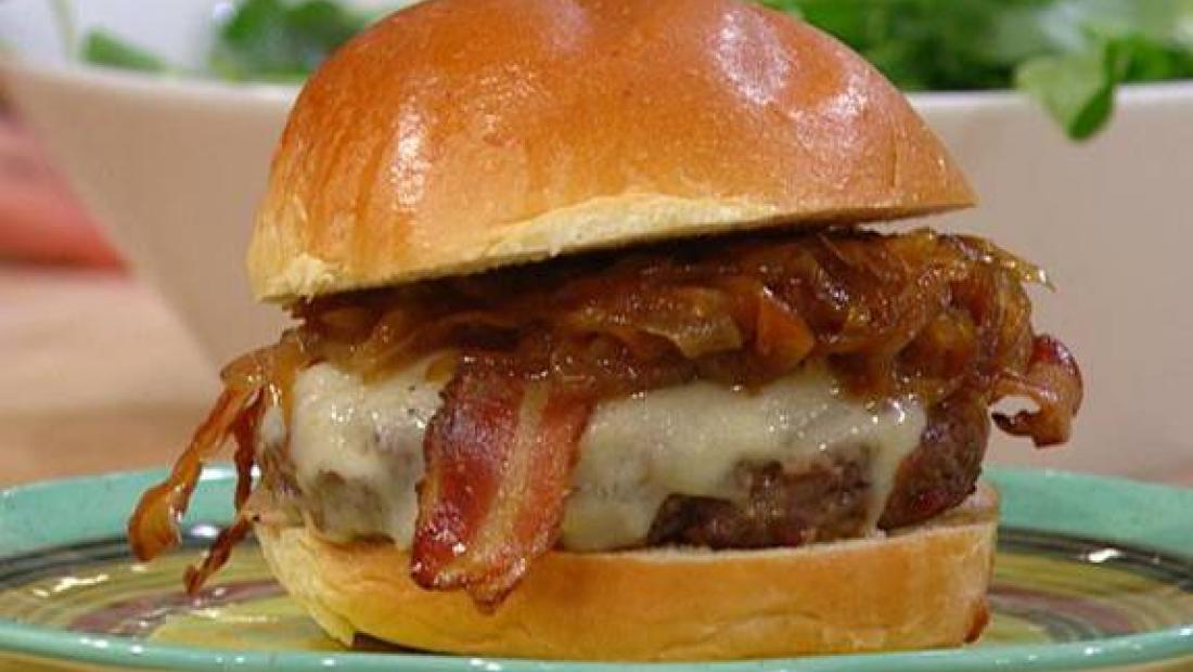 Maple Bacon Burger - Fuller's Sugarhouse