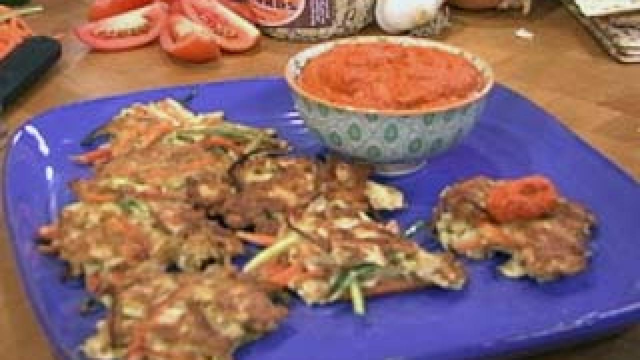 Veggie Matzoh Fritters Rachael Ray Show