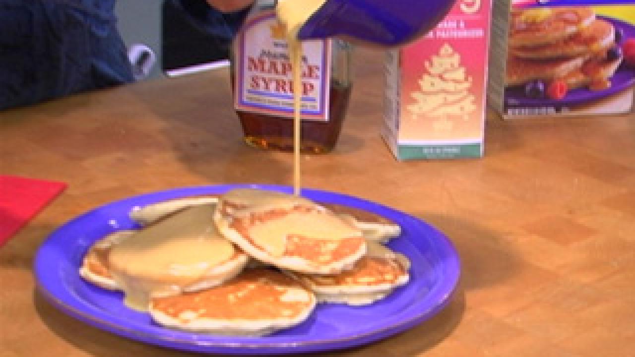Eggnog Pancakes Rachael Ray Show