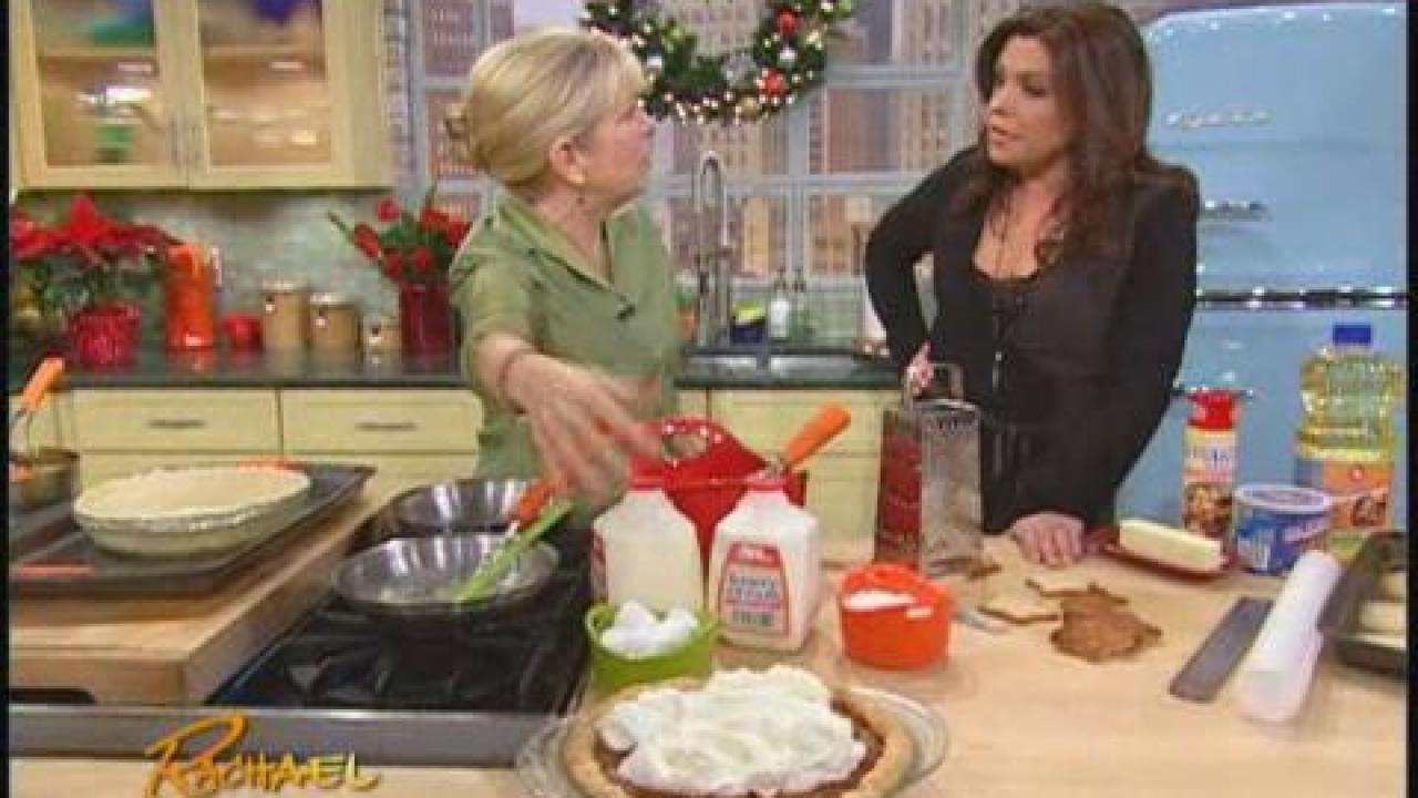 Sara Moulton S Holiday Fixes Pie Whipped Cream Rachael Ray Show