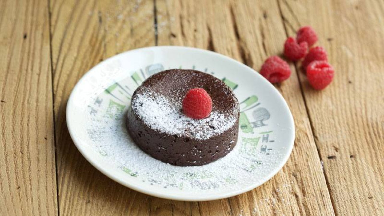 Easy Flourless Chocolate Cake - Just a Little Bit of Bacon