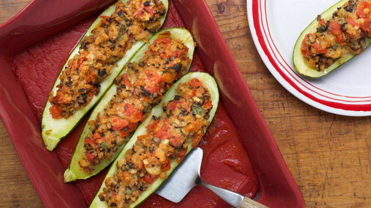 Rach S Stuffed Zucchini Recipe Rachael Ray Show   2d9a3e519c394e52e45c7dab97557ccc 