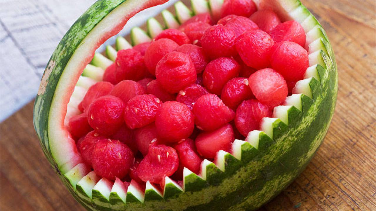 wedding watermelon fruit basket