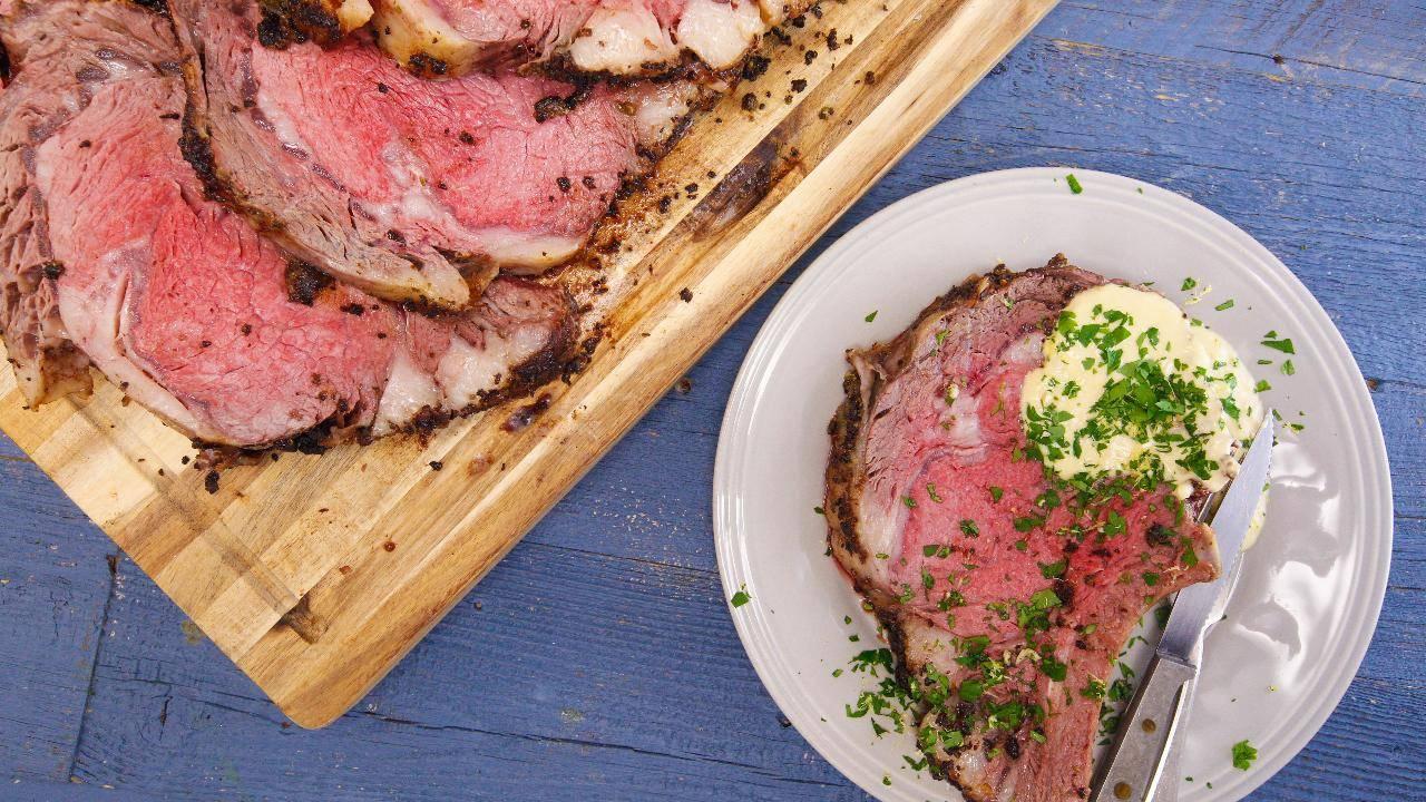 Emerils Outstanding Rib Roast With Gremolata Rachael Ray Show 