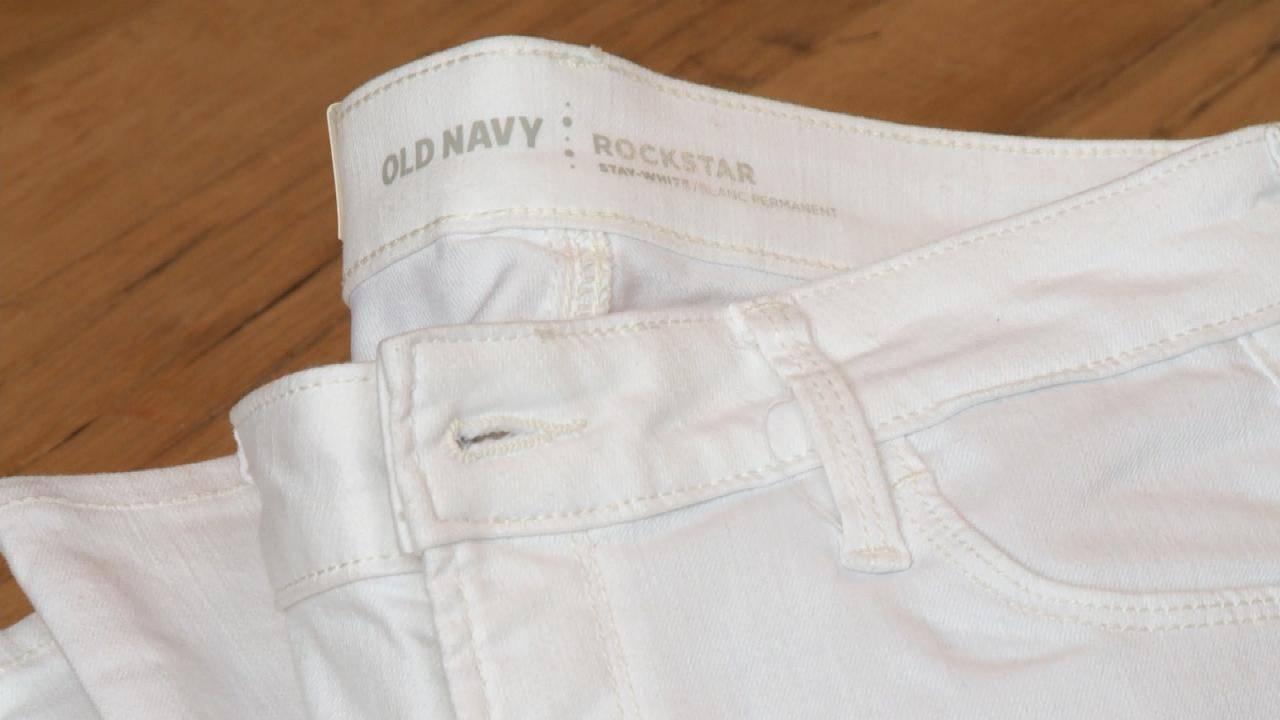 Put To the Ultimate Test: Old Navy 'Stay White' Stain-Resistant Jeans