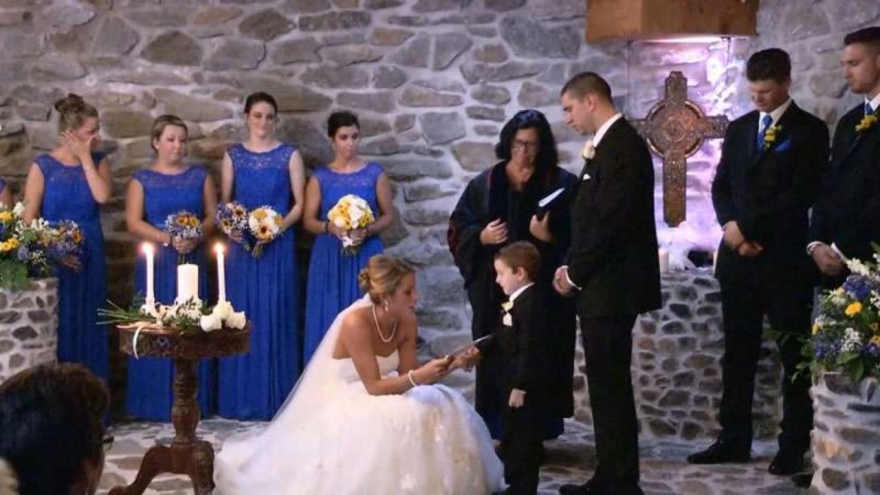 The Important Reason This Stepmom Made Wedding Vows To Her New Stepson That Included His Dads