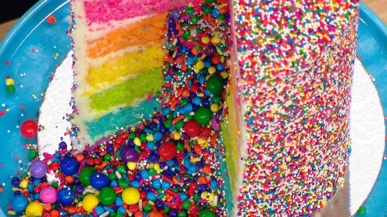 Flour Shop Rainbow Explosion Cake Kit | Williams Sonoma