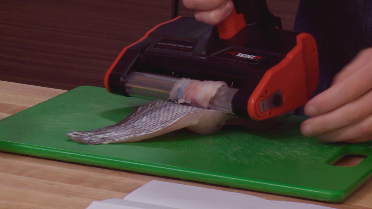 We Tried It: Electric Fish Skinner That Claims To Clean Fish In