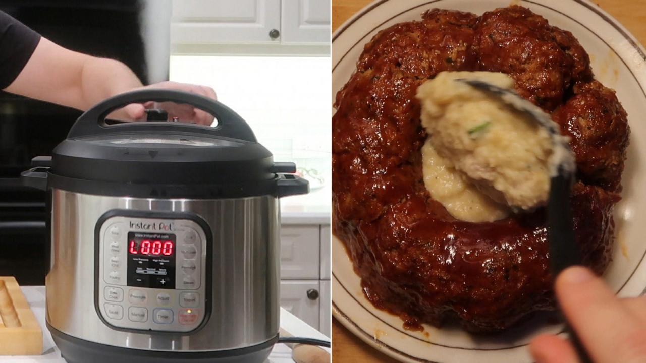 Instant Pot Meatloaf And Mashed Potatoes Rachael Ray Show