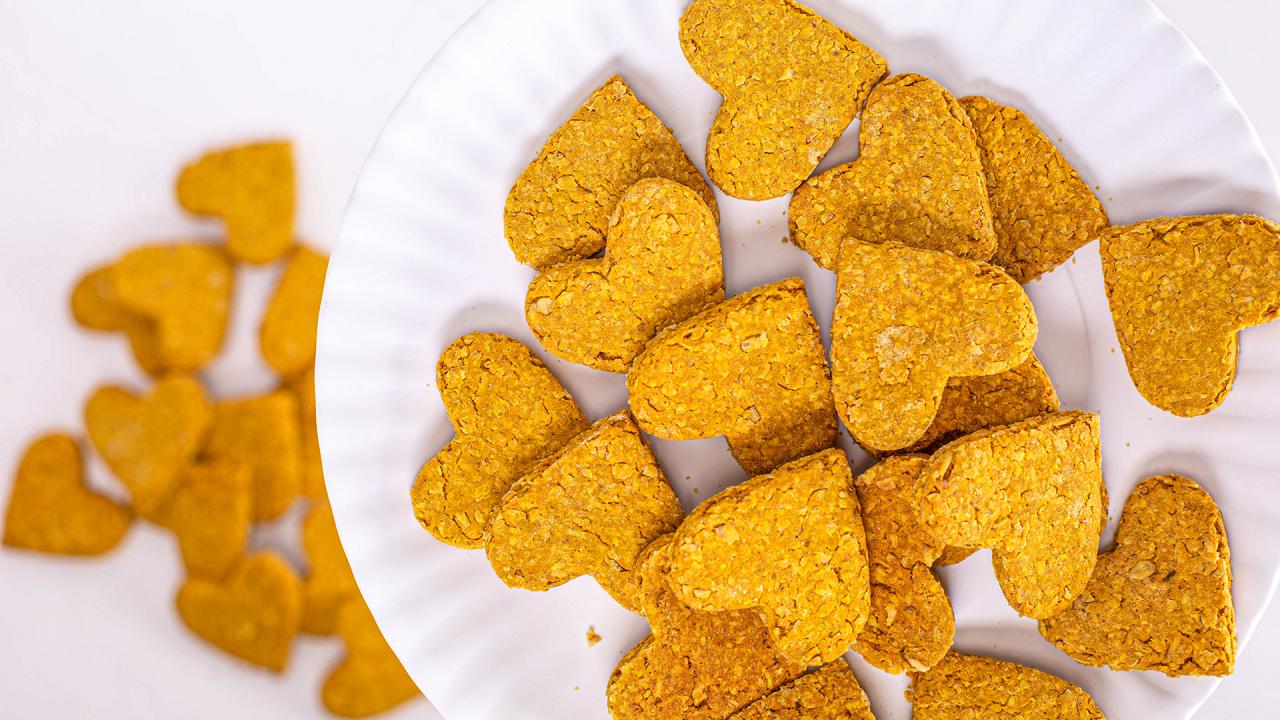 Your Pup Deserves These Homemade Pumpkin Peanut Butter Dog Treats