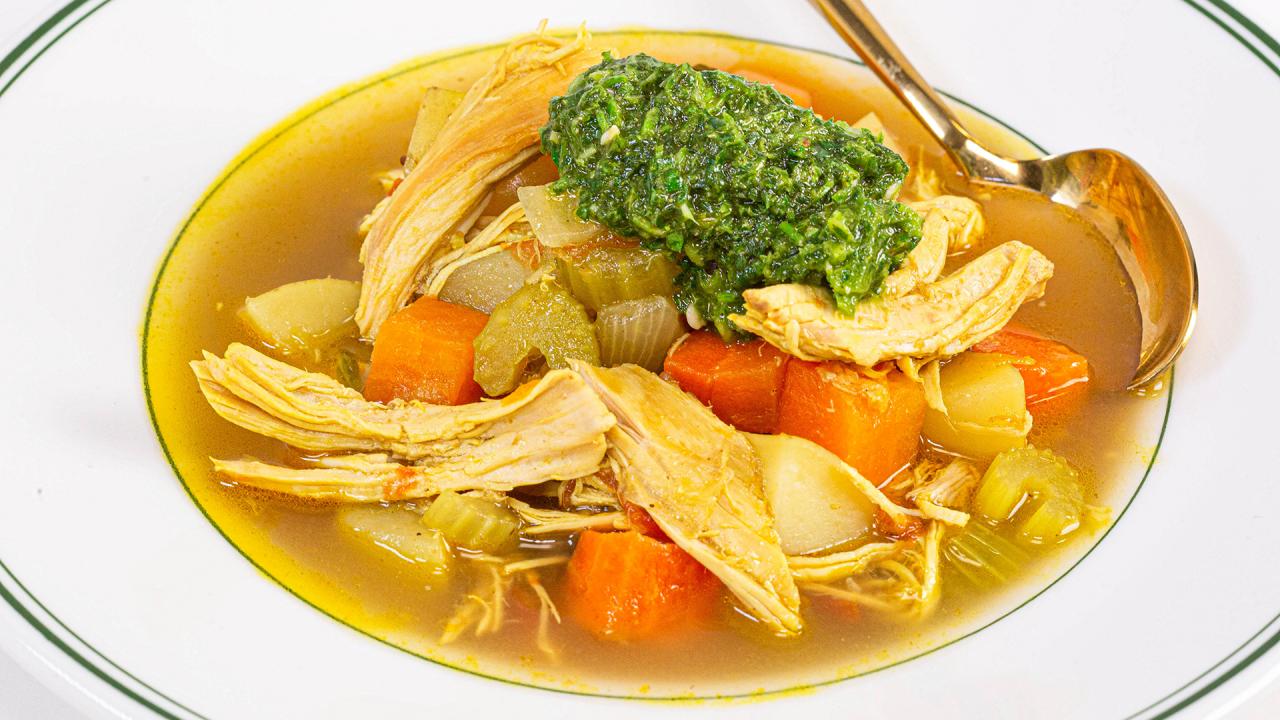 Spiced Winter Chicken Soup Recipe Recipe Rachael Ray Show