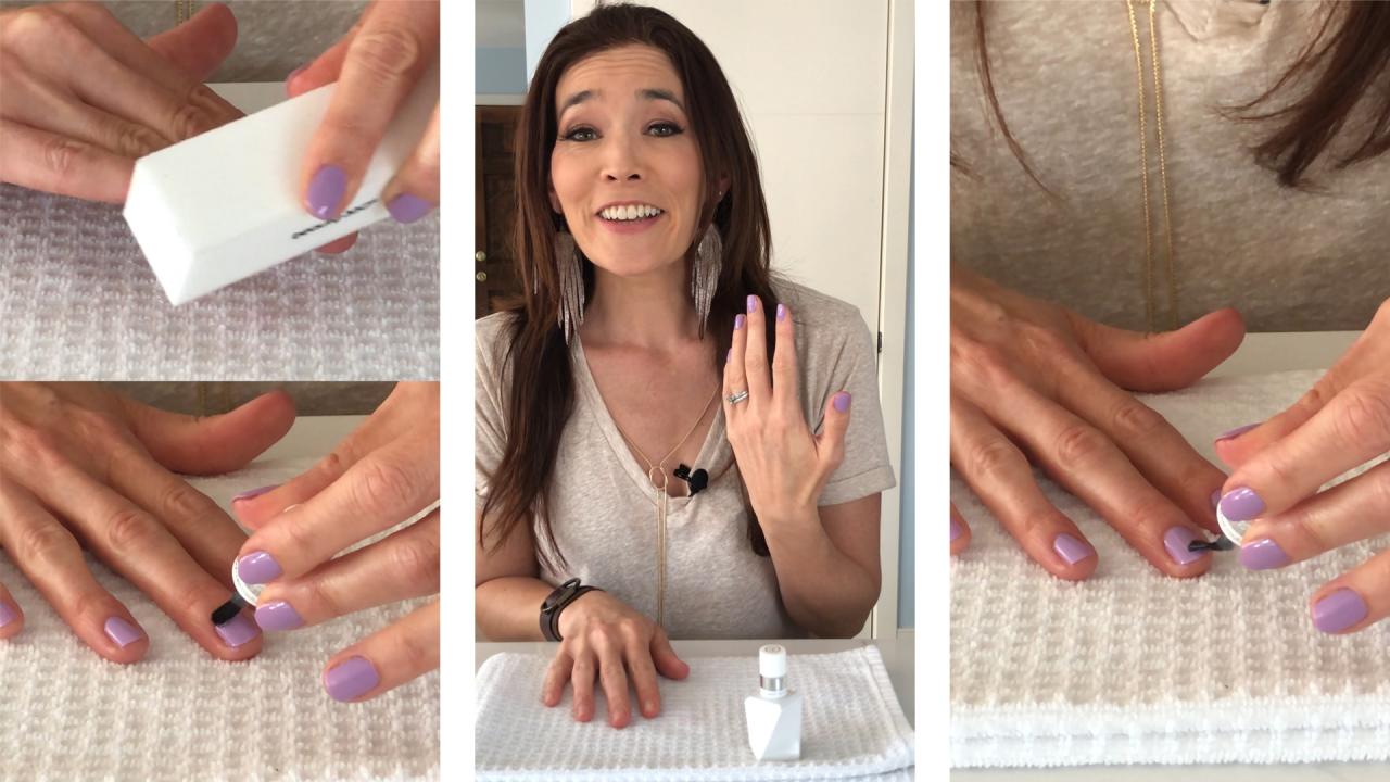How To Do Gel Nails At Home Without a UV Light | Rachael Ray