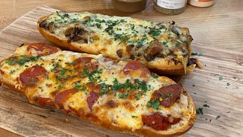 Pepperoni French Bread Pizza Recipe From Rachael Ray | Recipe - Rachael Ray  Show