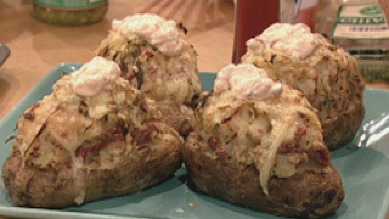 Reuben-Stuffed Potatoes | Recipe - Rachael Ray Show