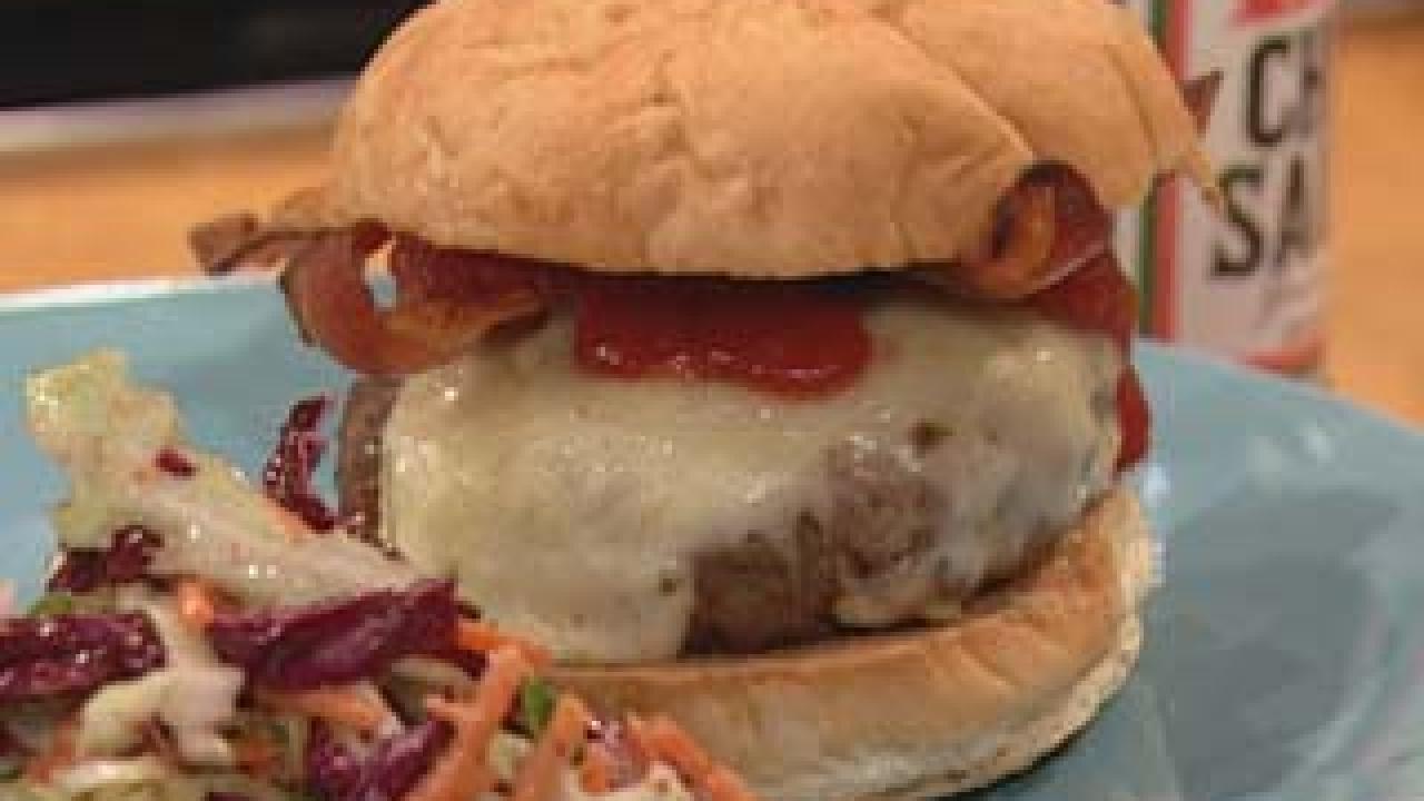 Bacon Chili Cheeseburgers Recipe - Reily Products