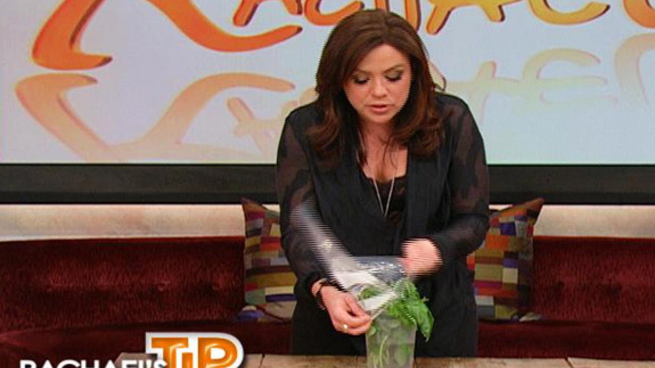 Rachael's Tip: Keeping Basil Fresh Longer | Rachael Ray Show