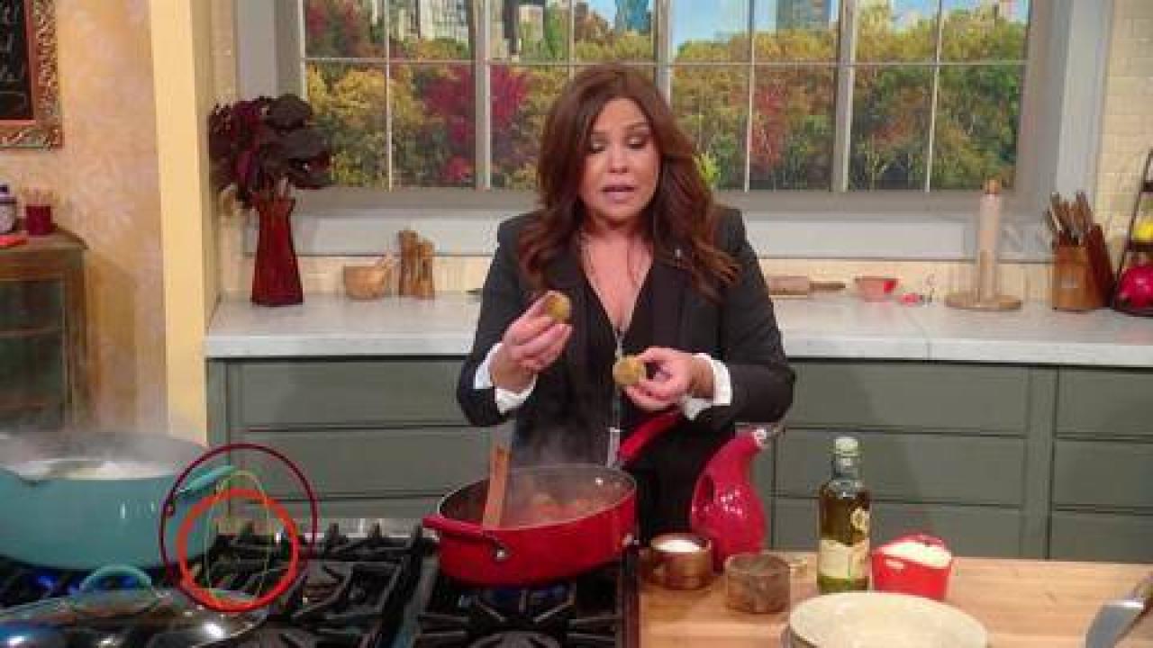 Spaghetti And Tuna Balls Recipe Rachael Ray Show