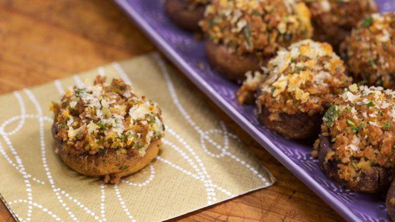 Emeril Lagasse’s Sausage-Stuffed Mushrooms | Recipe - Rachael Ray Show