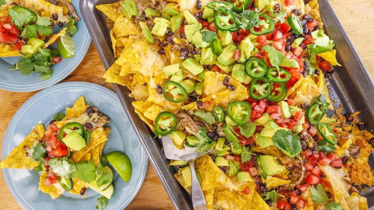 Patricia Heaton's Epic Sheet Pan Nachos | Recipe - Rachael Ray Show