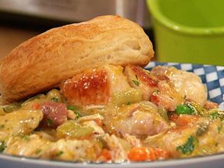 Slow Cooker Chicken Recipe With Biscuits Rachael Ray Show
