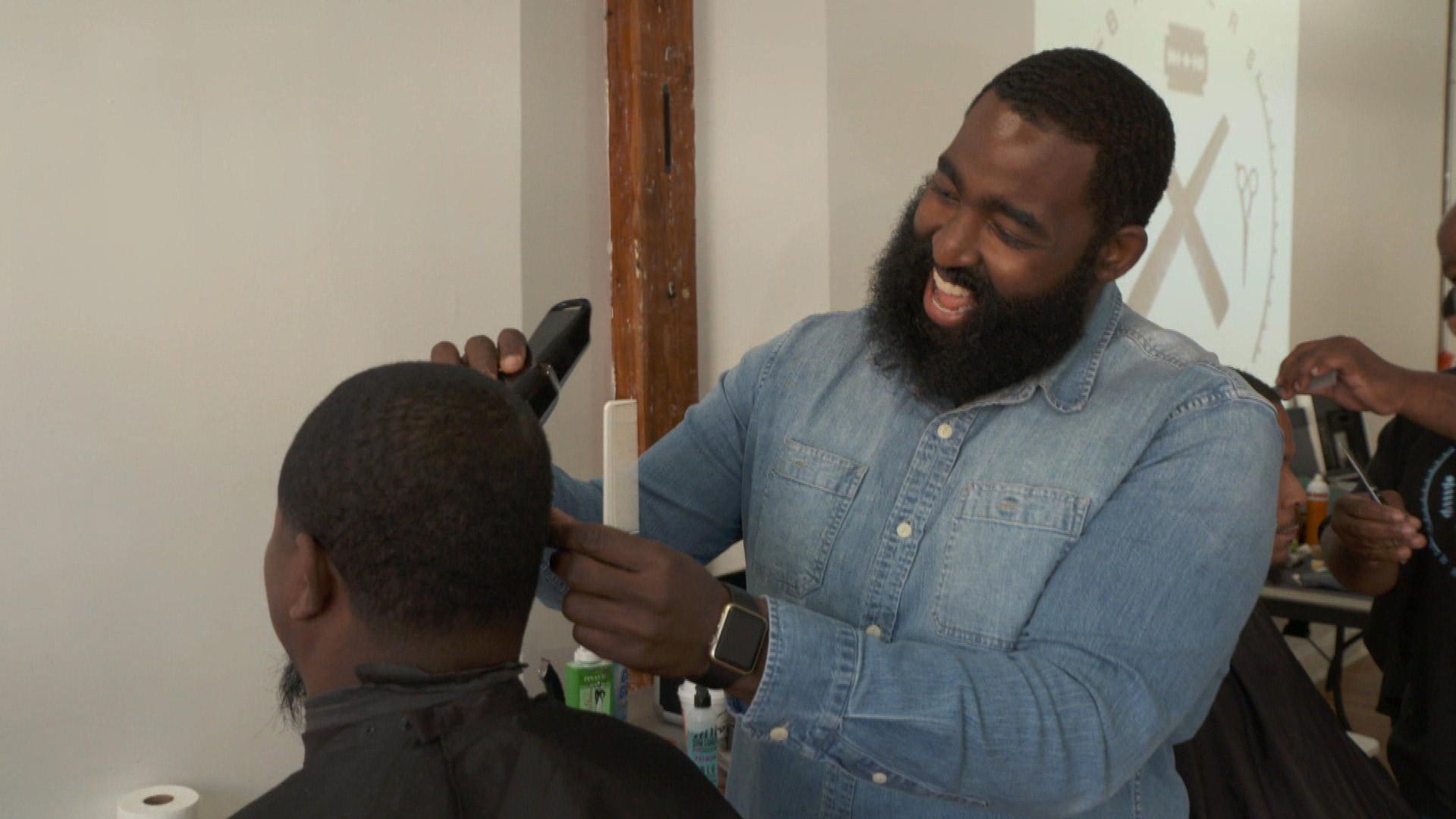 How One Philly Barber Is Using Haircuts To Help Give Teens